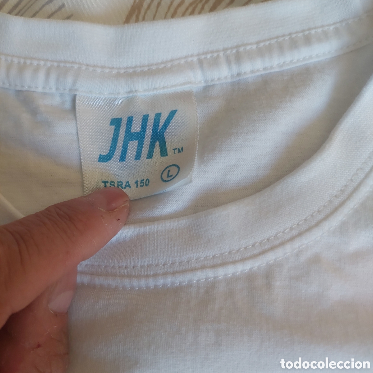 Coleccionismo deportivo: Camiseta JHK Deportivo. - Foto 2