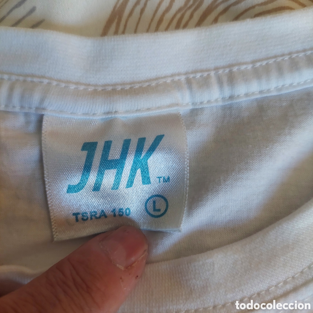 Coleccionismo deportivo: Camiseta JHK Deportivo. - Foto 3