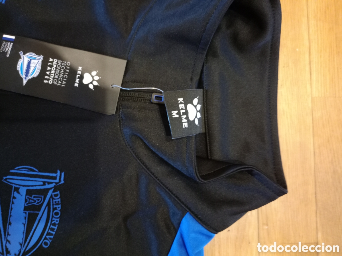 Coleccionismo deportivo: Chaqueta de ch&aacute;ndal Deportivo alav&eacute;s - Foto 3
