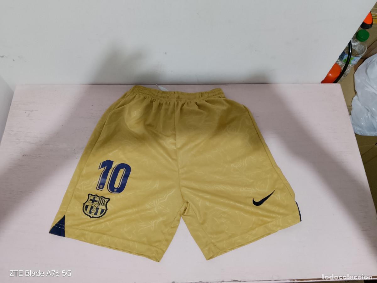 Coleccionismo deportivo: FC barcelona shorts pantalon futbol ni&ntilde;o xxs age 10