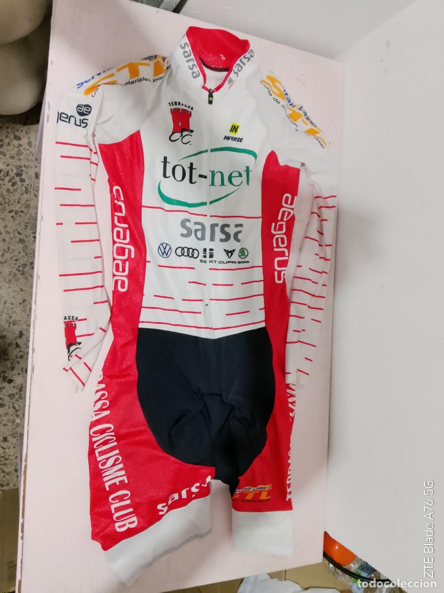 Coleccionismo deportivo: Terrassa Ciclisme Club maillot ciclismo ciclista catalunya 49cts girl cycling jersey chica mujer S