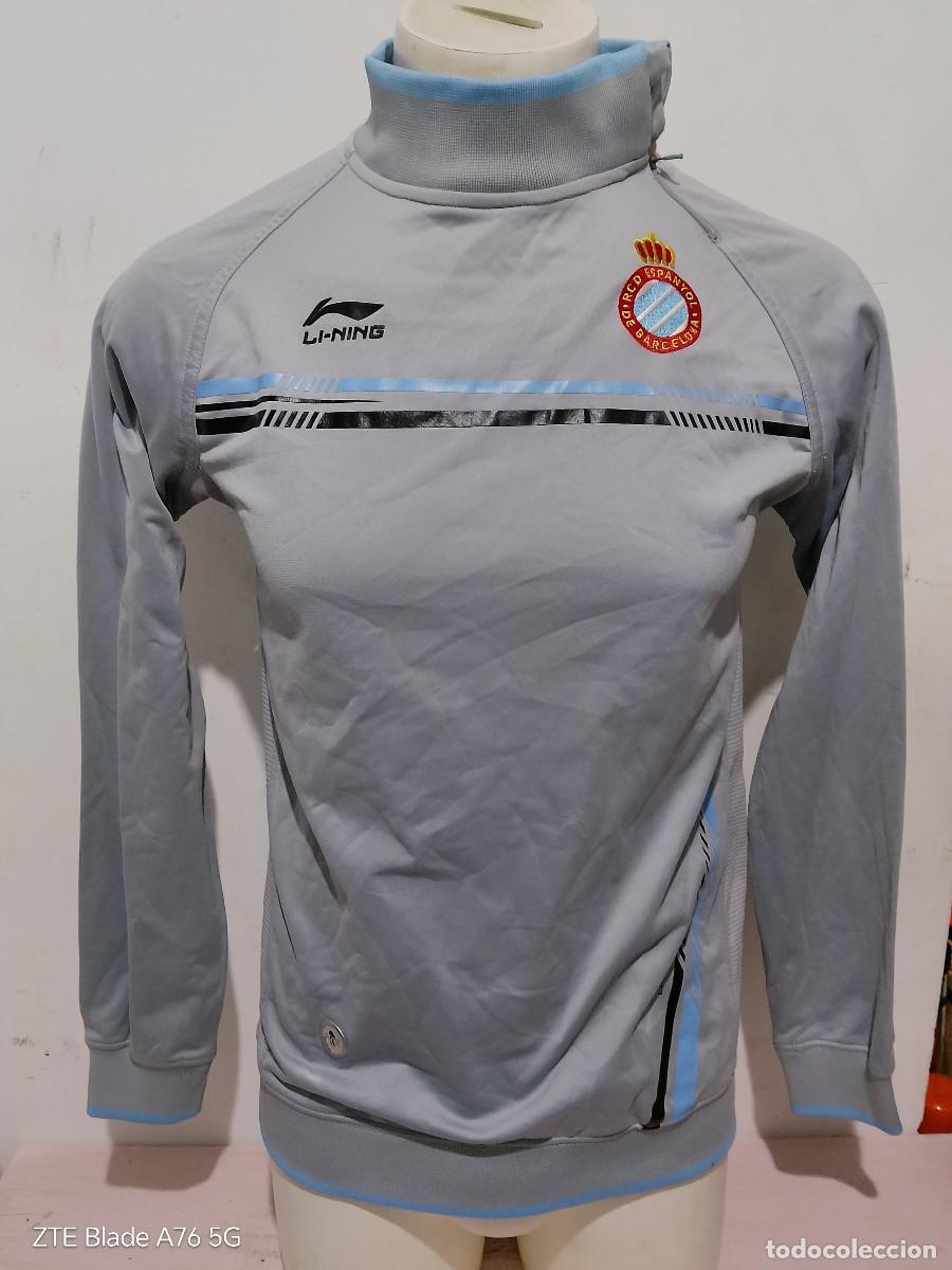Coleccionismo deportivo: RCD Espanyol jersey entreno futbol football 52cts S (tara)