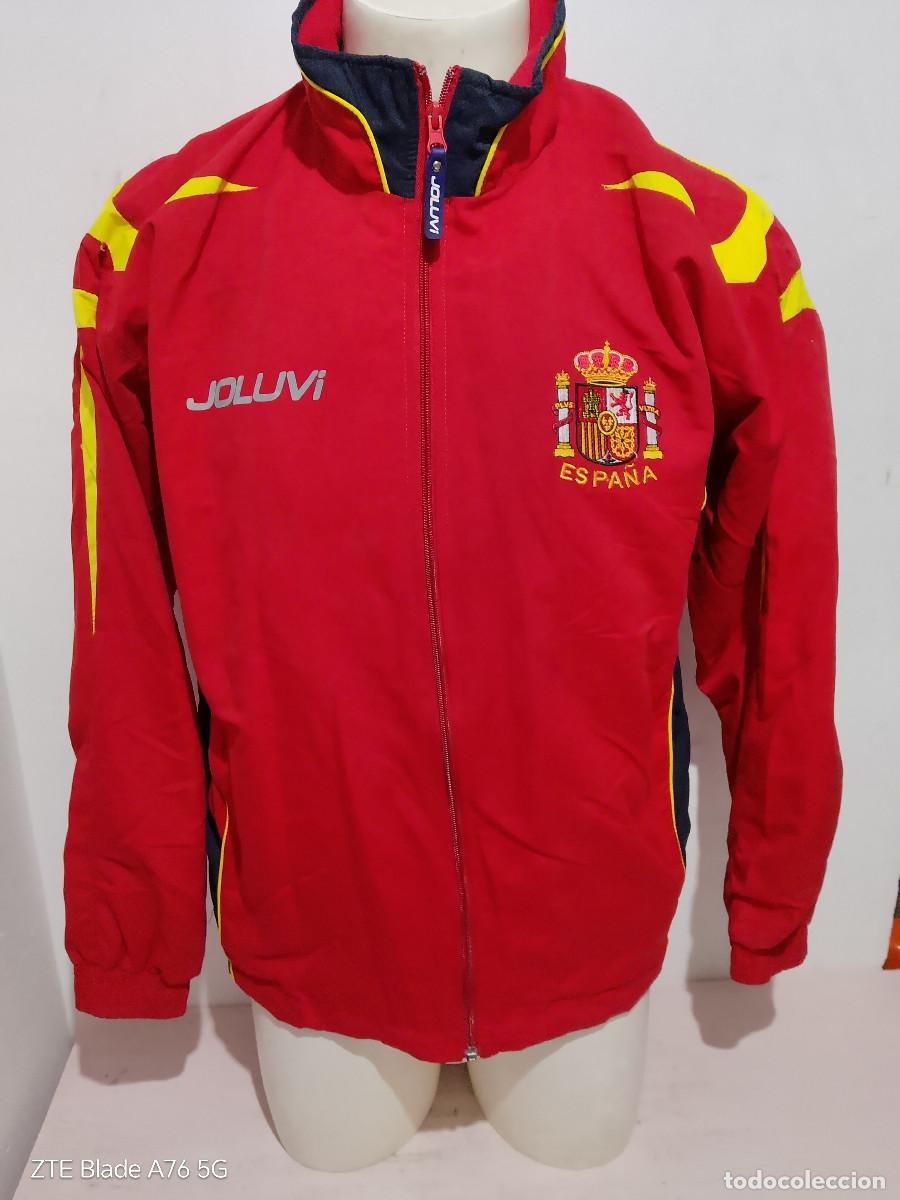 Coleccionismo deportivo: Espa&ntilde;a Spain hockey patines seleccion chaqueta jacket jockey M 58cts