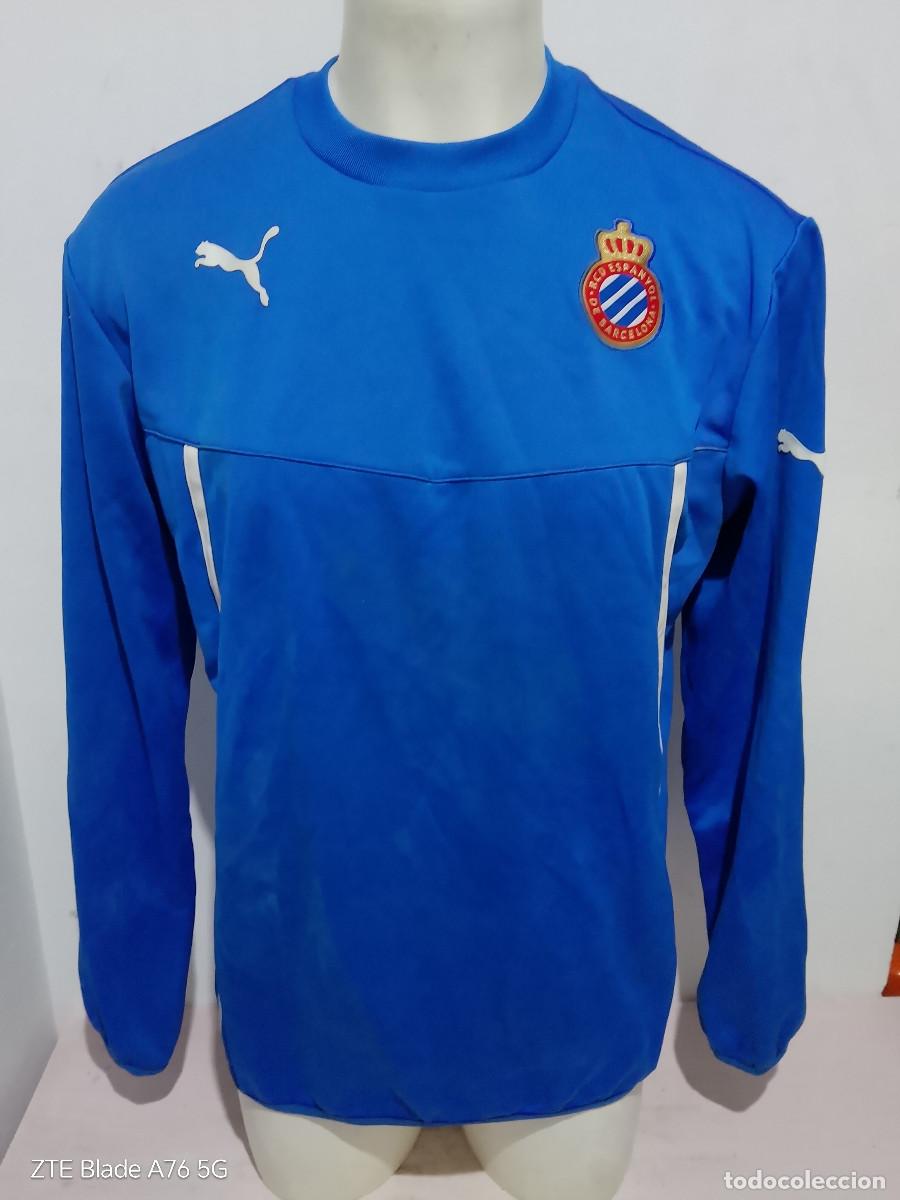 Coleccionismo deportivo: RCD Espanyol jersey entreno futbol football L 61cts