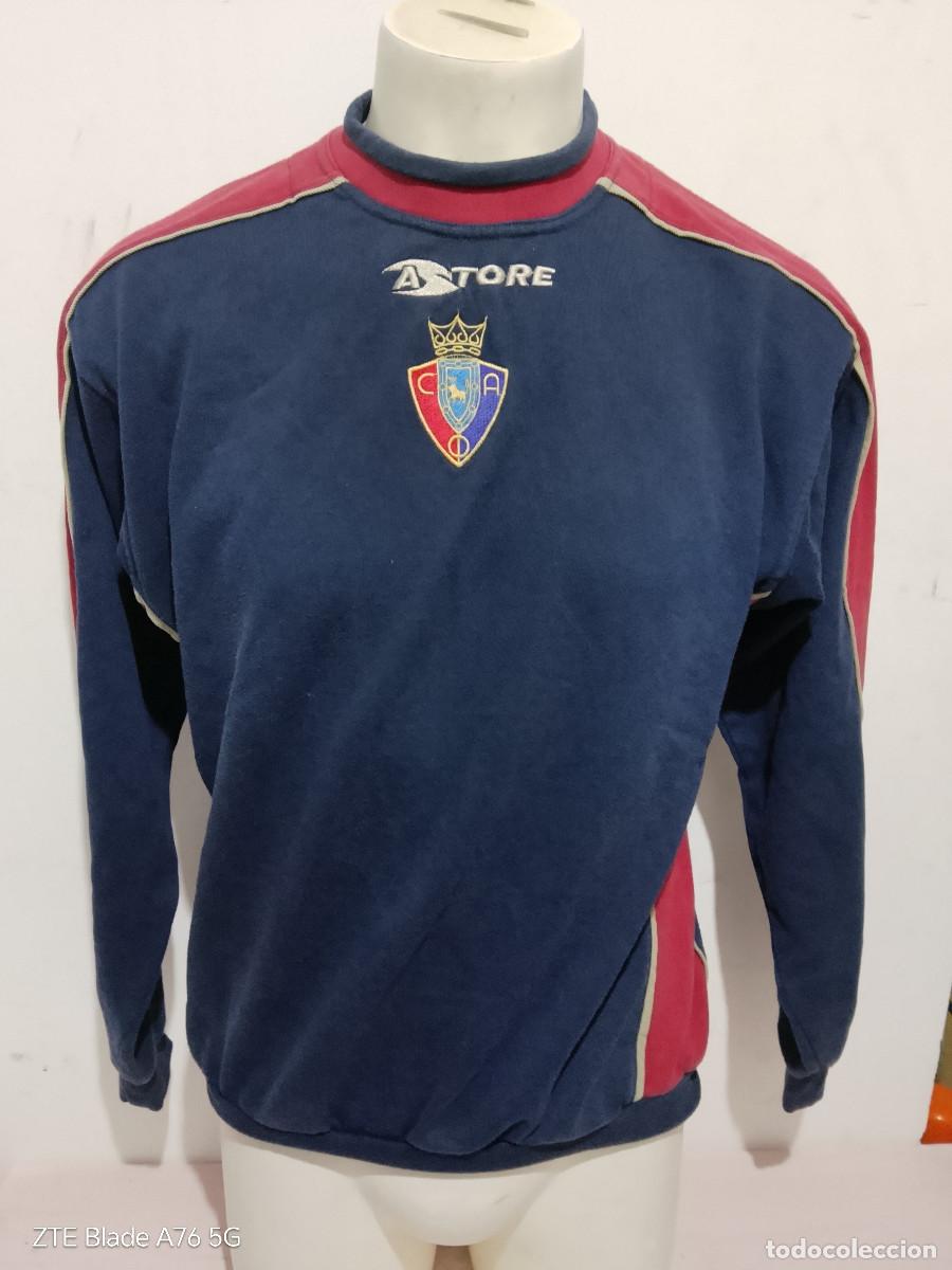 Coleccionismo deportivo: CA Osasuna jersey sudadera futbol vintage football jersey M 59cts