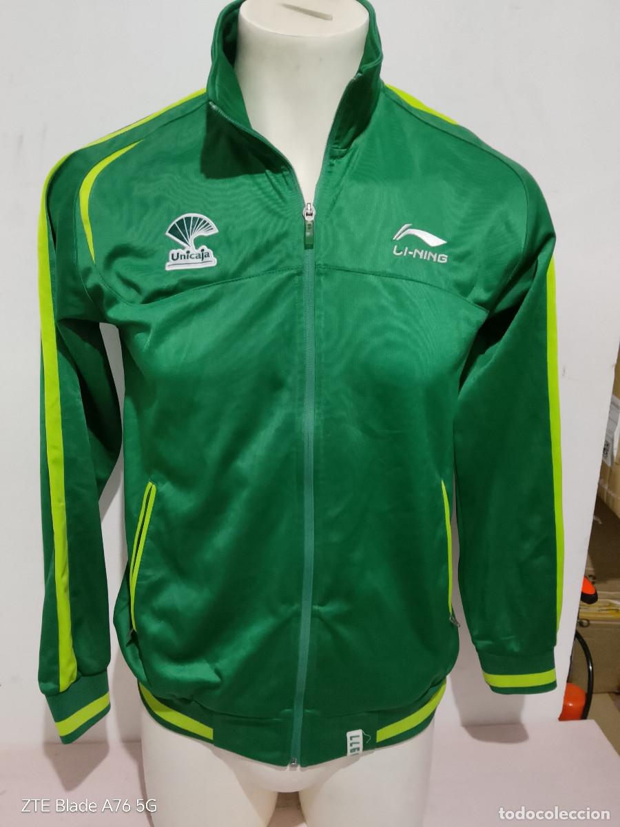 Coleccionismo deportivo: Unicaja malaga basketball basket basquet chaqueta jacket M 52cts