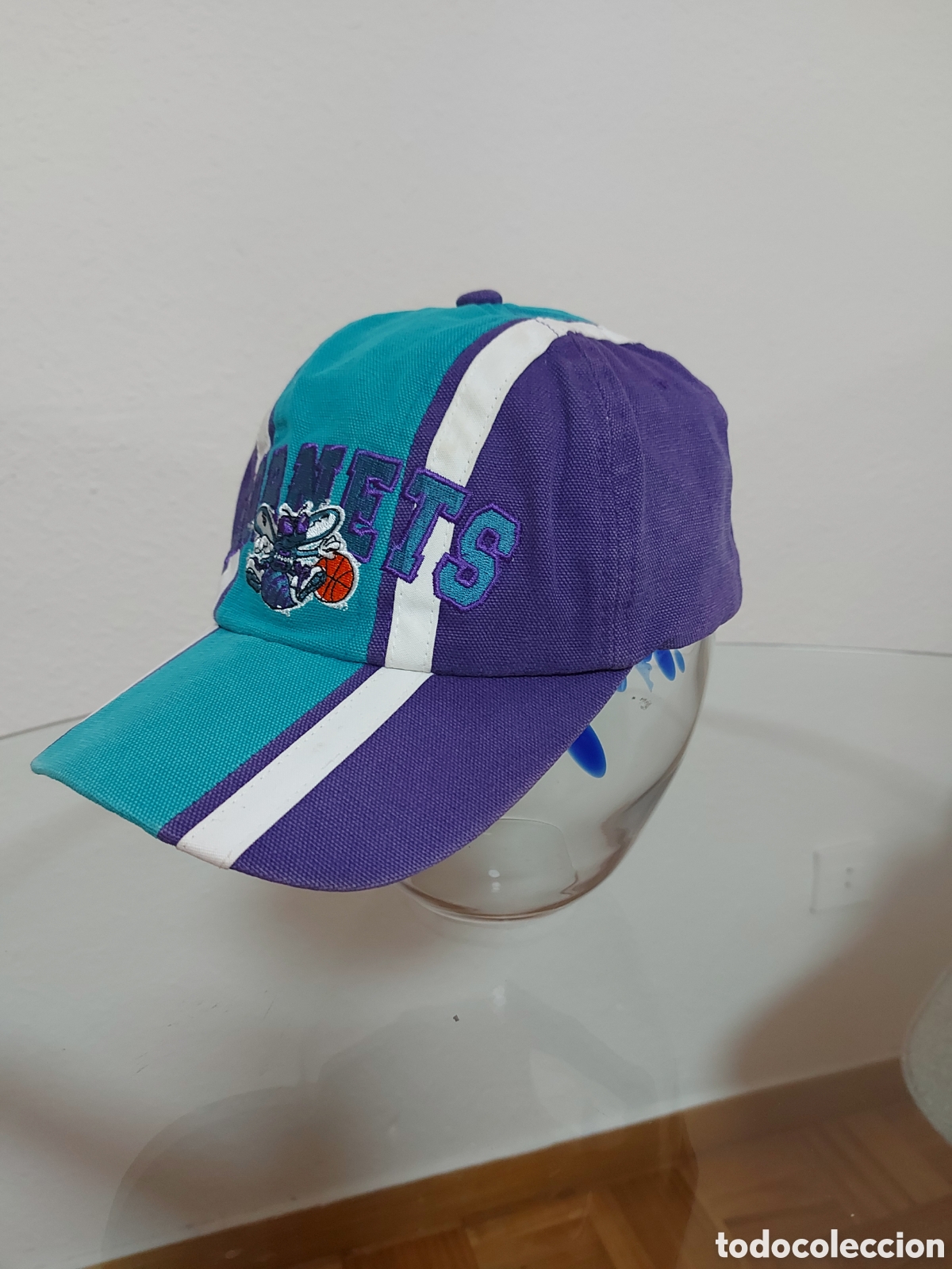 Coleccionismo deportivo: Gorra Vintage Original Starter &ndash; Charlotte Hornets &ndash; NBA - Foto 2