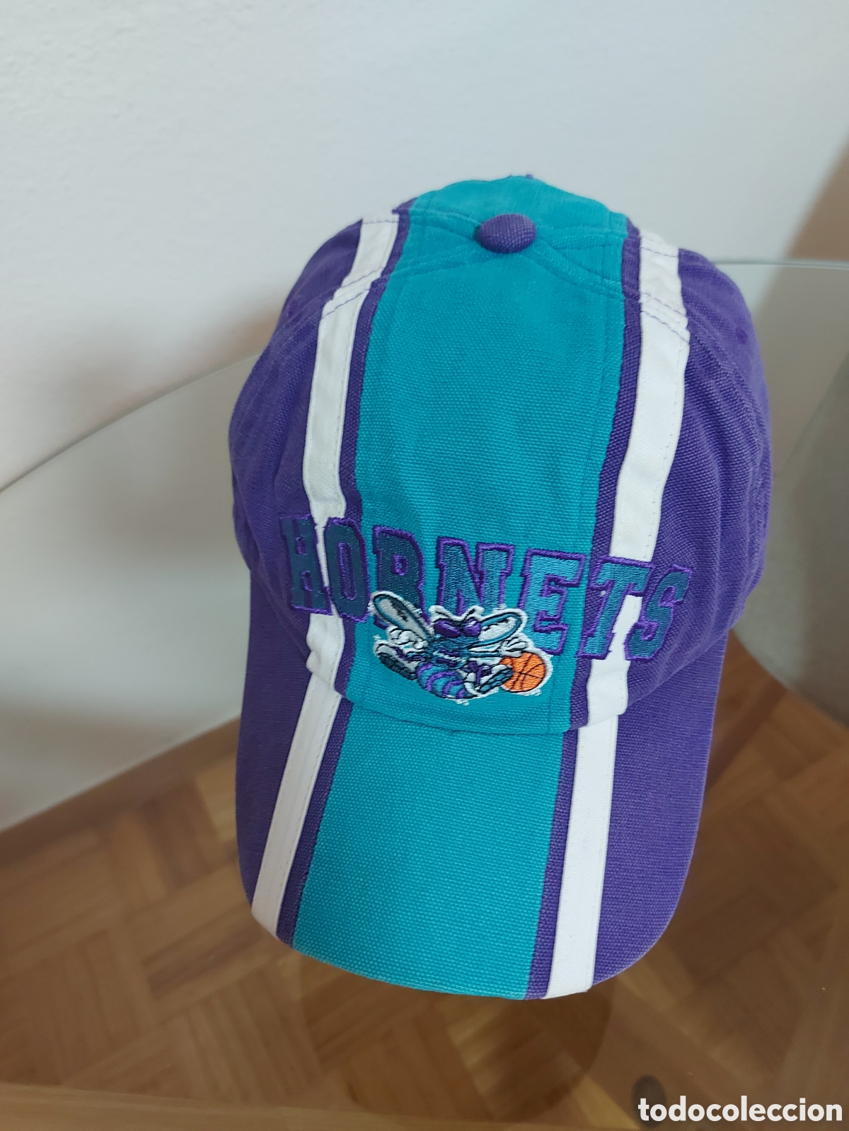 Coleccionismo deportivo: Gorra Vintage Original Starter &ndash; Charlotte Hornets &ndash; NBA - Foto 3