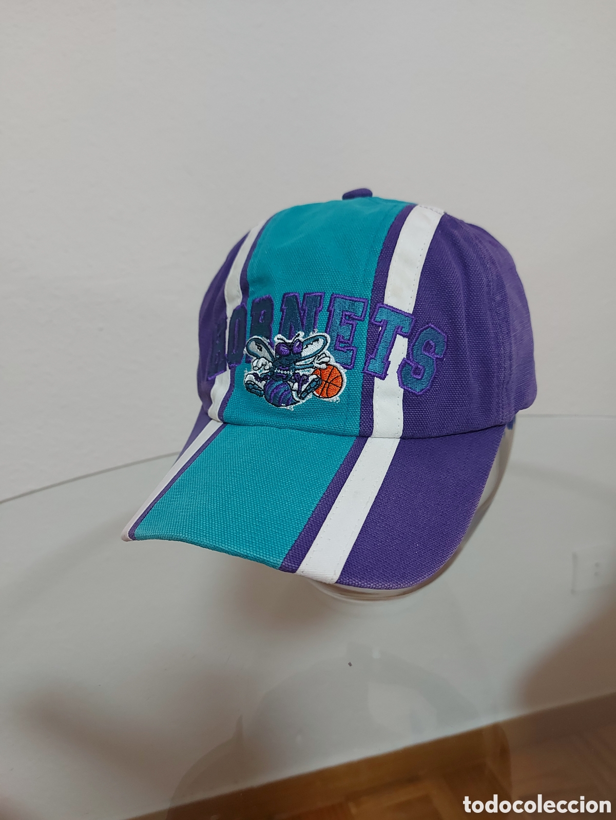 Coleccionismo deportivo: Gorra Vintage Original Starter &ndash; Charlotte Hornets &ndash; NBA