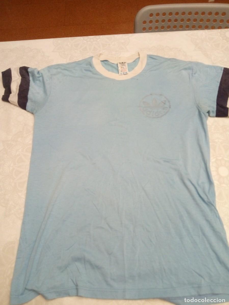 Coleccionismo deportivo: Camiseta de manga corta Adidas