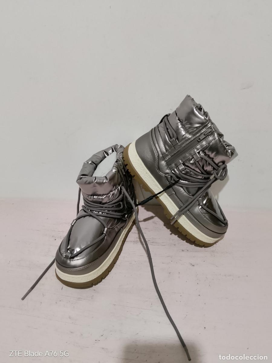 Coleccionismo deportivo: Botas de Nieve zara boots 37 size girl child boots winter