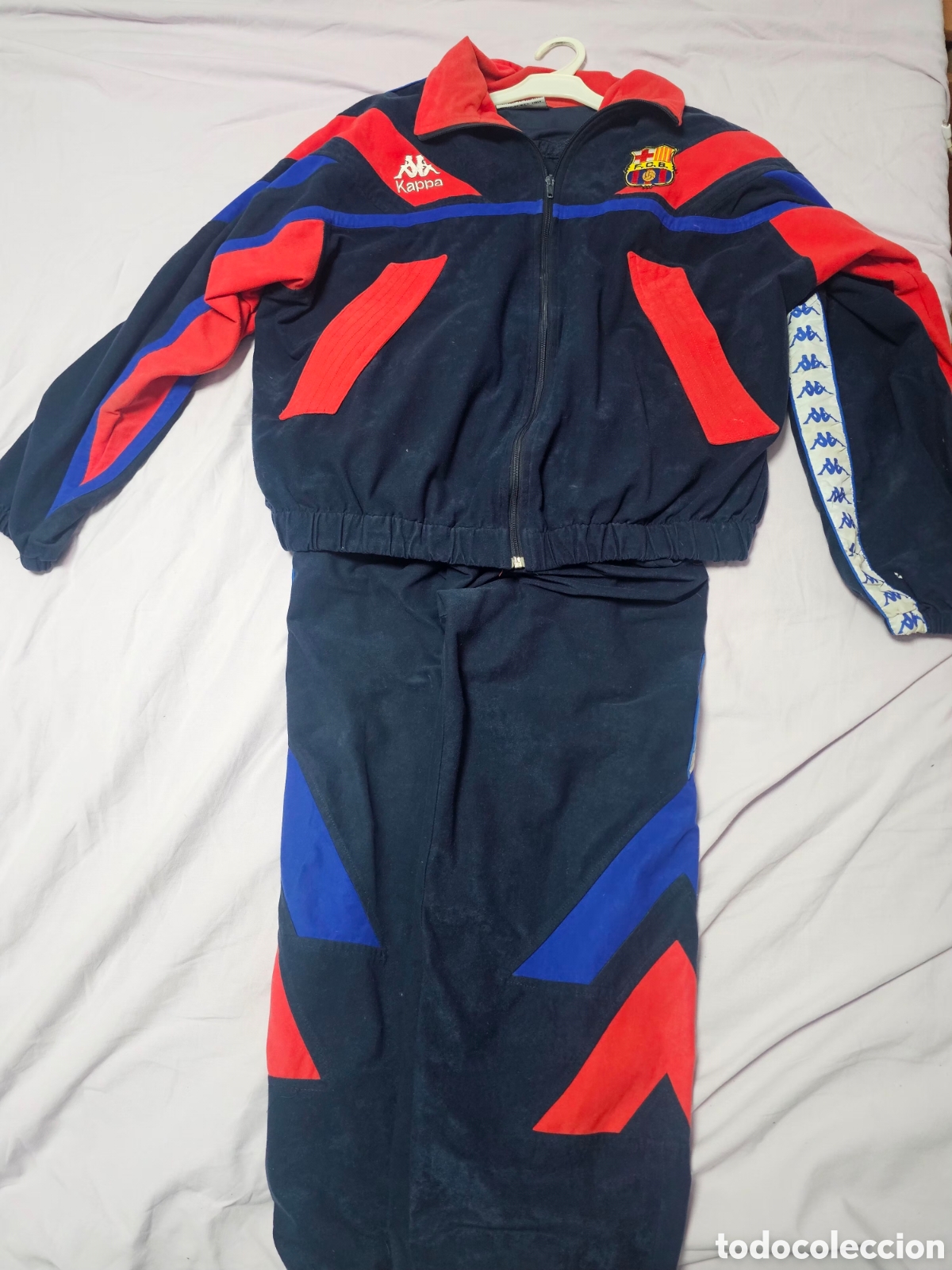 Coleccionismo deportivo: Ch&aacute;ndal Vintage FC Barcelona 1992 XXL