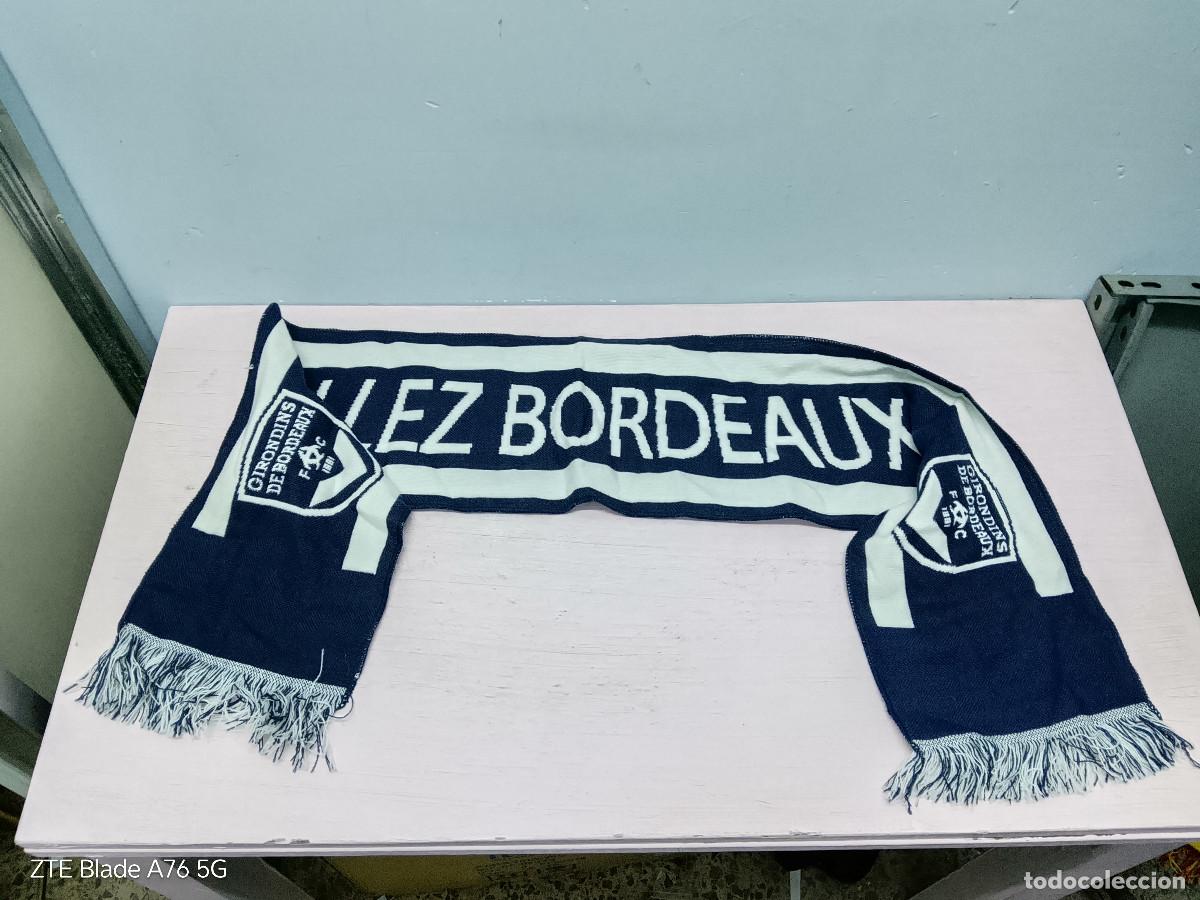 Coleccionismo deportivo: Girondins Bourdeaux foulard football bufanda futbol