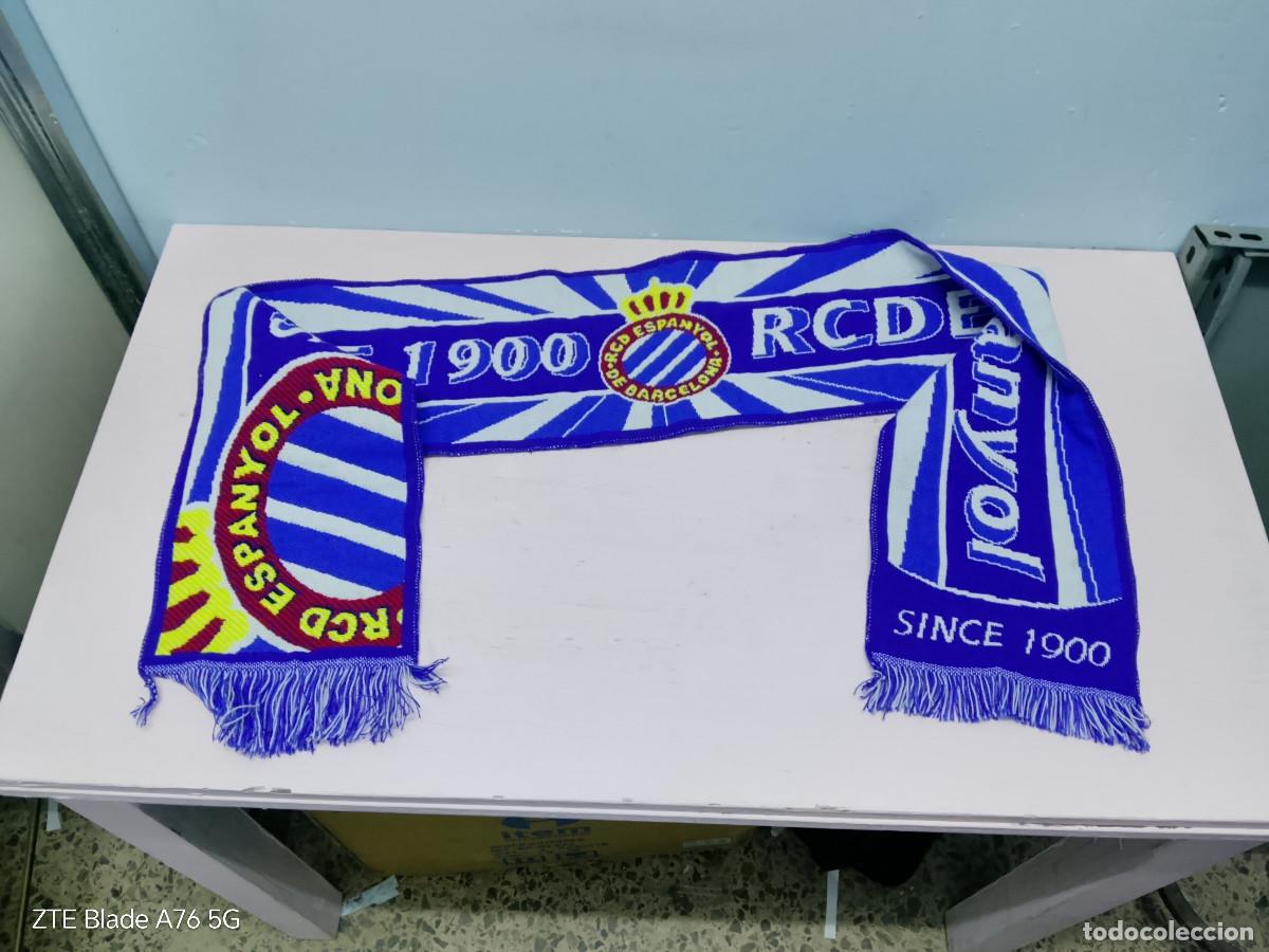 Coleccionismo deportivo: RCD Espanyol bufanda futbol football scard