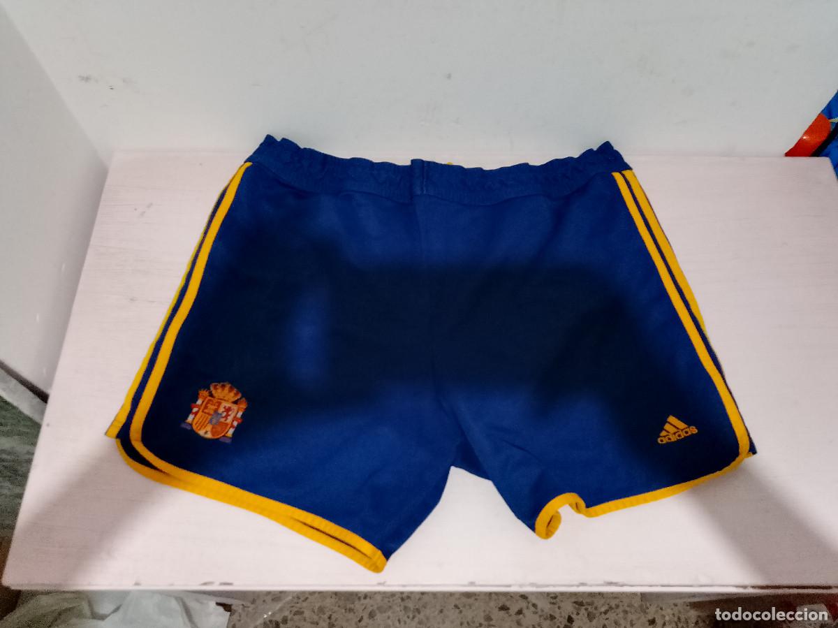 Coleccionismo deportivo: Espa&ntilde;a 2000 seleccion pantalon shorts futbol football M