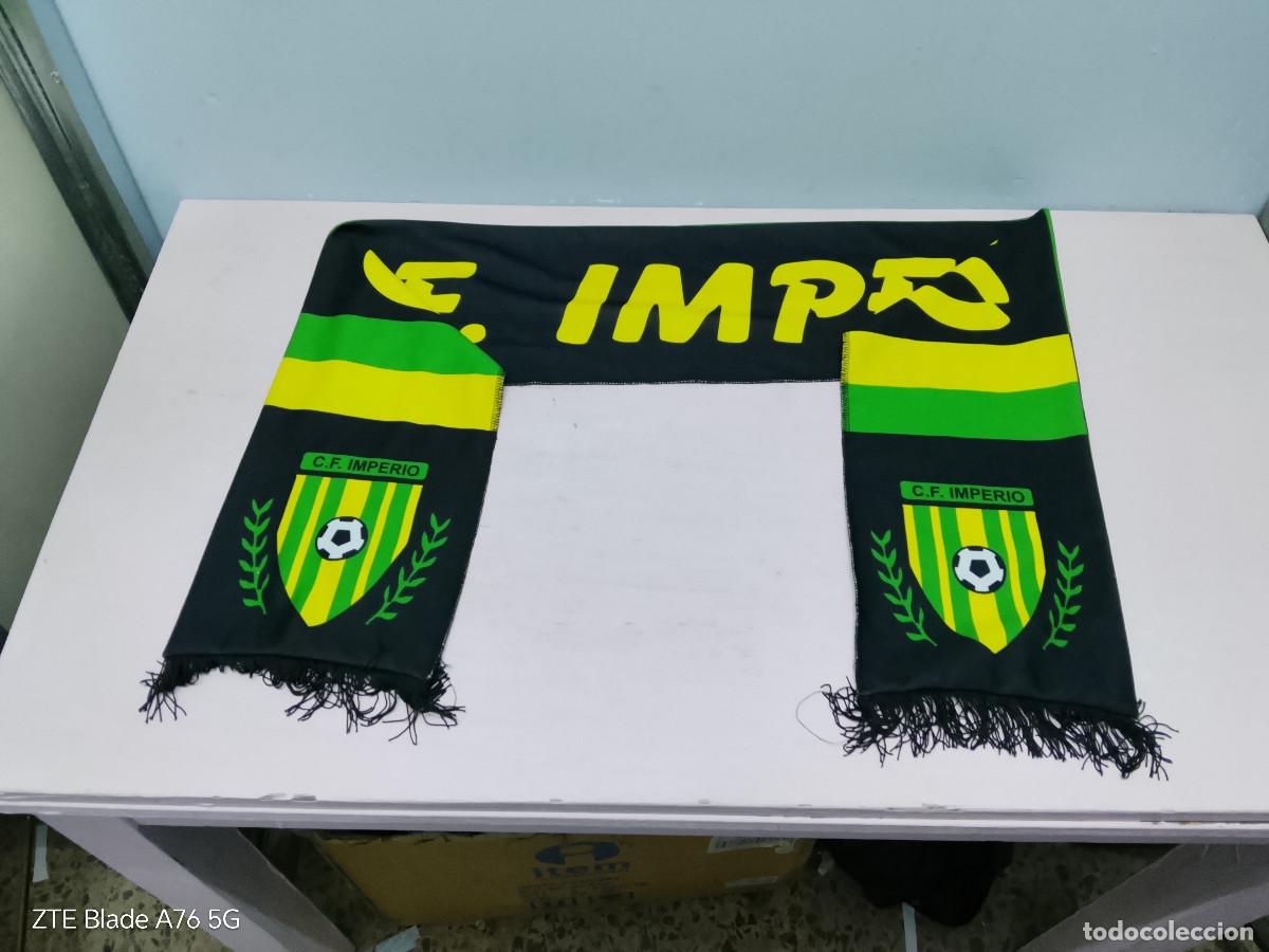 Coleccionismo deportivo: CF Imperio bufanda futbol football scarf Catalunya rareza dificil conseguir