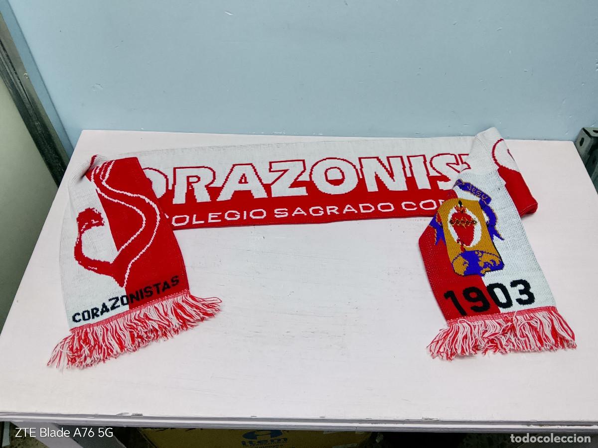 Collezionismo sportivo: Corazonistas futbol football scarf bufanda