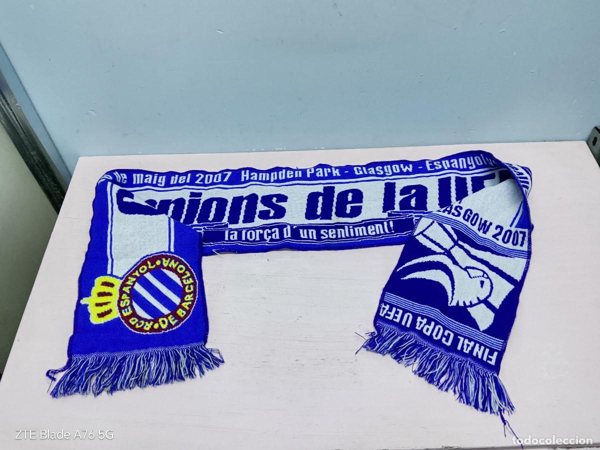 Coleccionismo deportivo: RCD Espanyol bufanda futbol football scarf campeones
