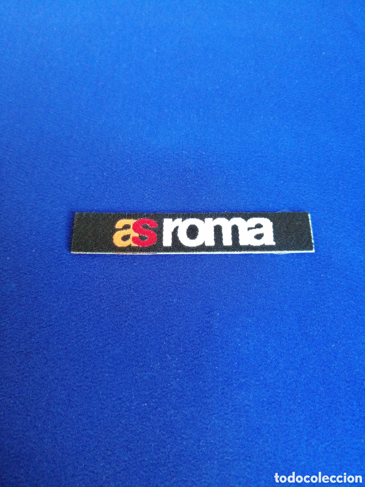 Collectionnisme sportif: AS ROMA ETIQUETA ADHESIVA PARCHE DE TELA
