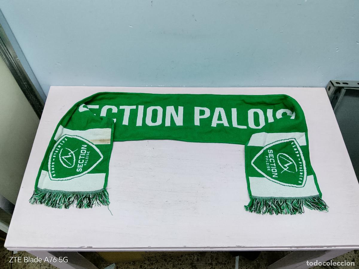 Coleccionismo deportivo: Section Paloise France bufanda scarf rugby