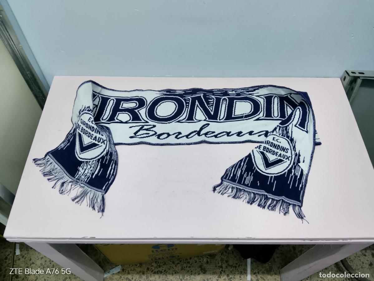 Coleccionismo deportivo: Girondins Bourdeaux foulard football bufanda futbol