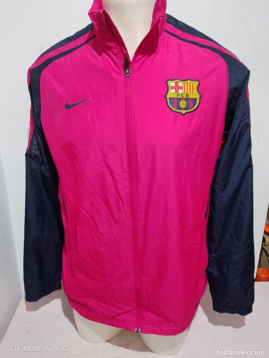 Coleccionismo deportivo: FC Barcelona chaqueta futbol football jacket L 62cts