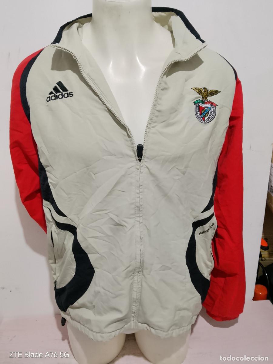 Coleccionismo deportivo: Benfica Lisboa chaqueta futbol football jacket portugal M 60cts