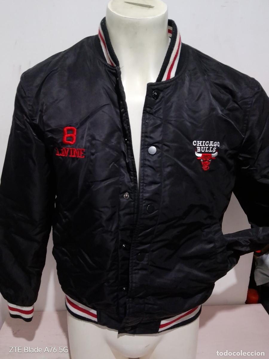 Coleccionismo deportivo: Chaqueta NBA Chicago Bulls basket basketball basquet jacket L 52cts