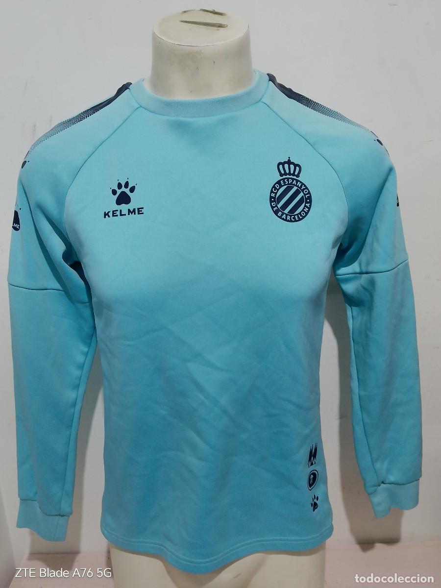 Coleccionismo deportivo: RCD Espanyol jersey futbol football sudadera entreno training xs 50cts