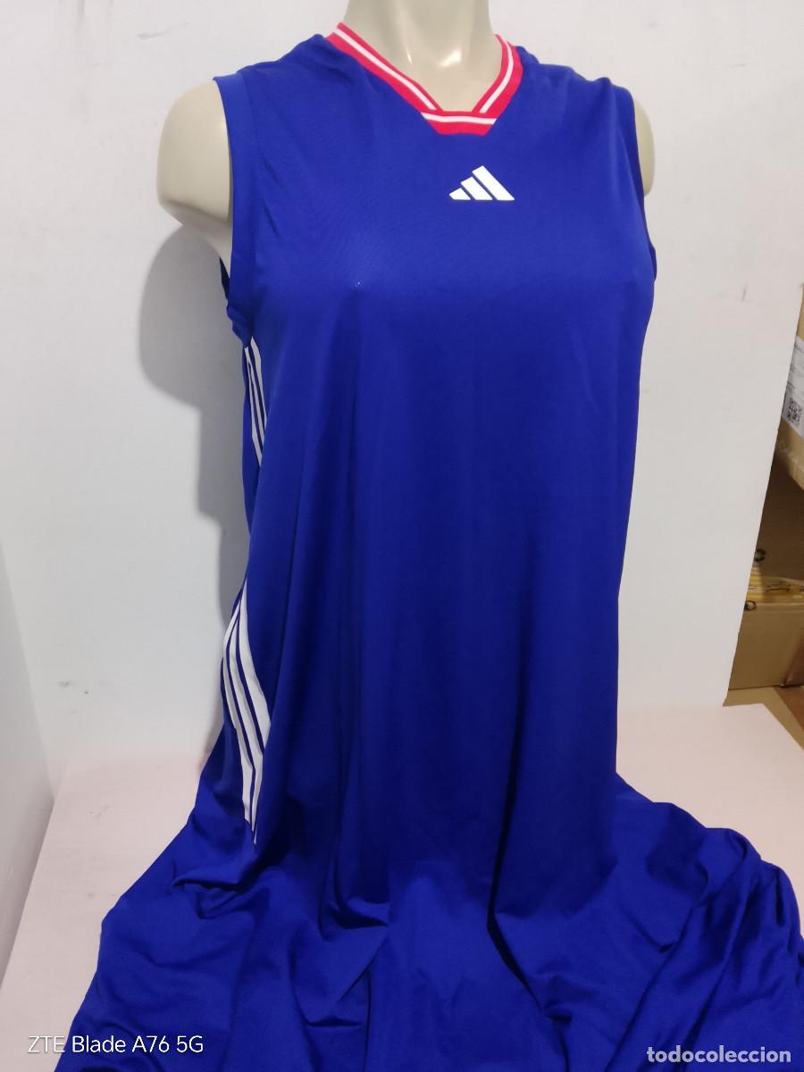 Coleccionismo deportivo: adidas Tiro Cut 3-Stripes Soft Mesh dress vestido deporte largo 53x144cts xl