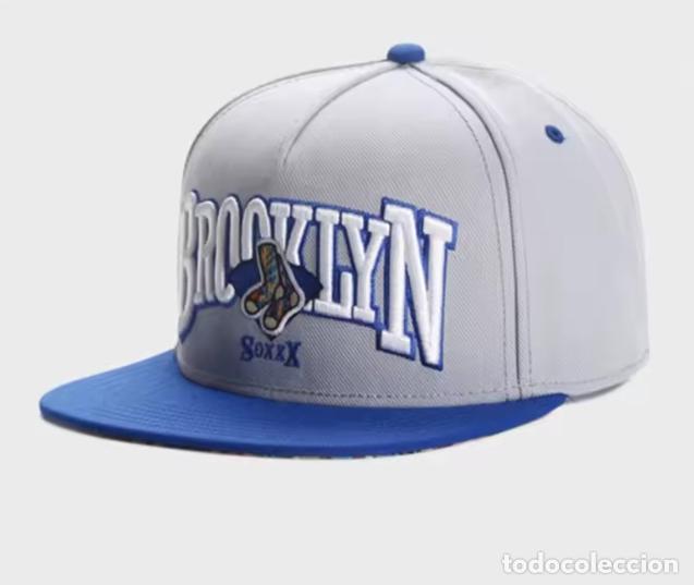 Coleccionismo deportivo: gorra de b&eacute;isbol hombres mujeres HipHop Brooklyn