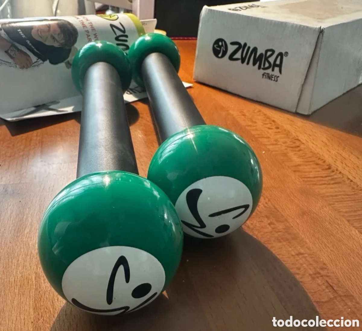 Coleccionismo deportivo: Pesas fitness para Zumba - Foto 6