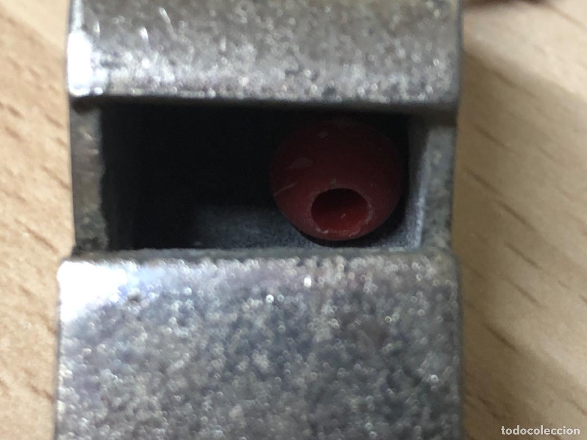 Coleccionismo deportivo: ANTIG&Uuml;O SILB&Aacute;TO DE &Aacute;RBITRO ORIGINAL MARCA D&Aacute;LIA - Foto 6