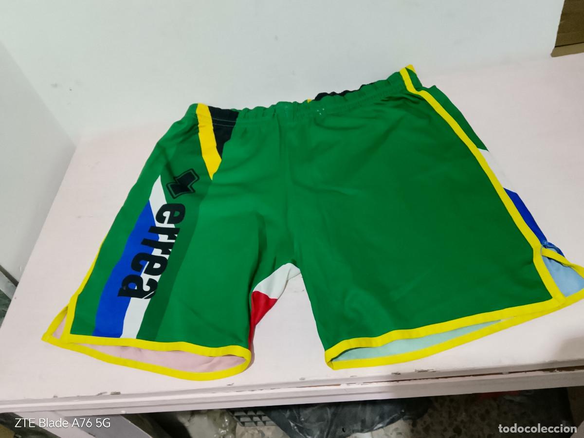 Coleccionismo deportivo: Errea jamaica Africa shorts sport football futbol rasta xl