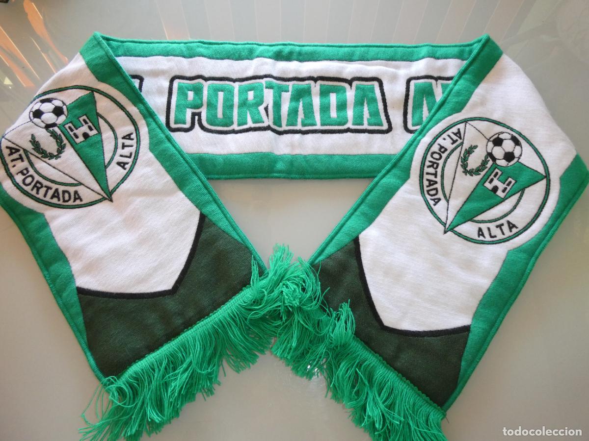 Coleccionismo deportivo: BUFANDA DE F&Uacute;TBOL MODESTO MALAGUE&Ntilde;O. ATL&Eacute;TICO PORTADA ALTA M&Aacute;LAGA, 220GR