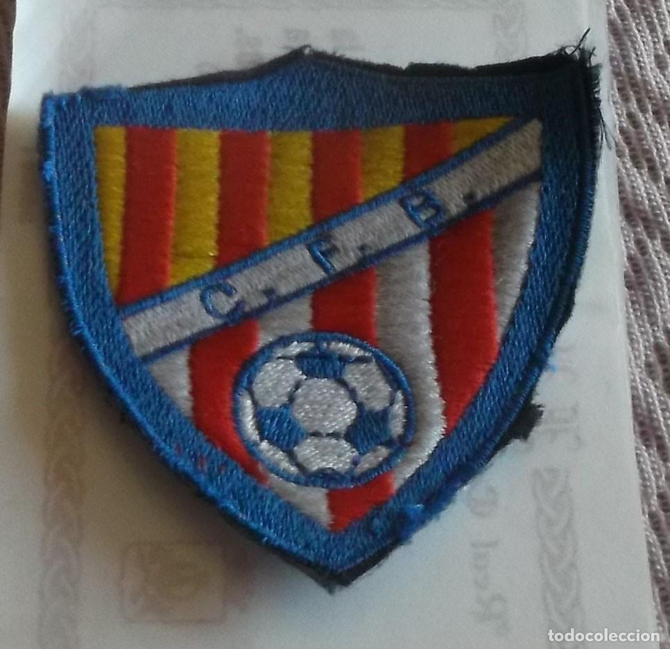 Coleccionismo deportivo: parche de tela del club futbol barcelona