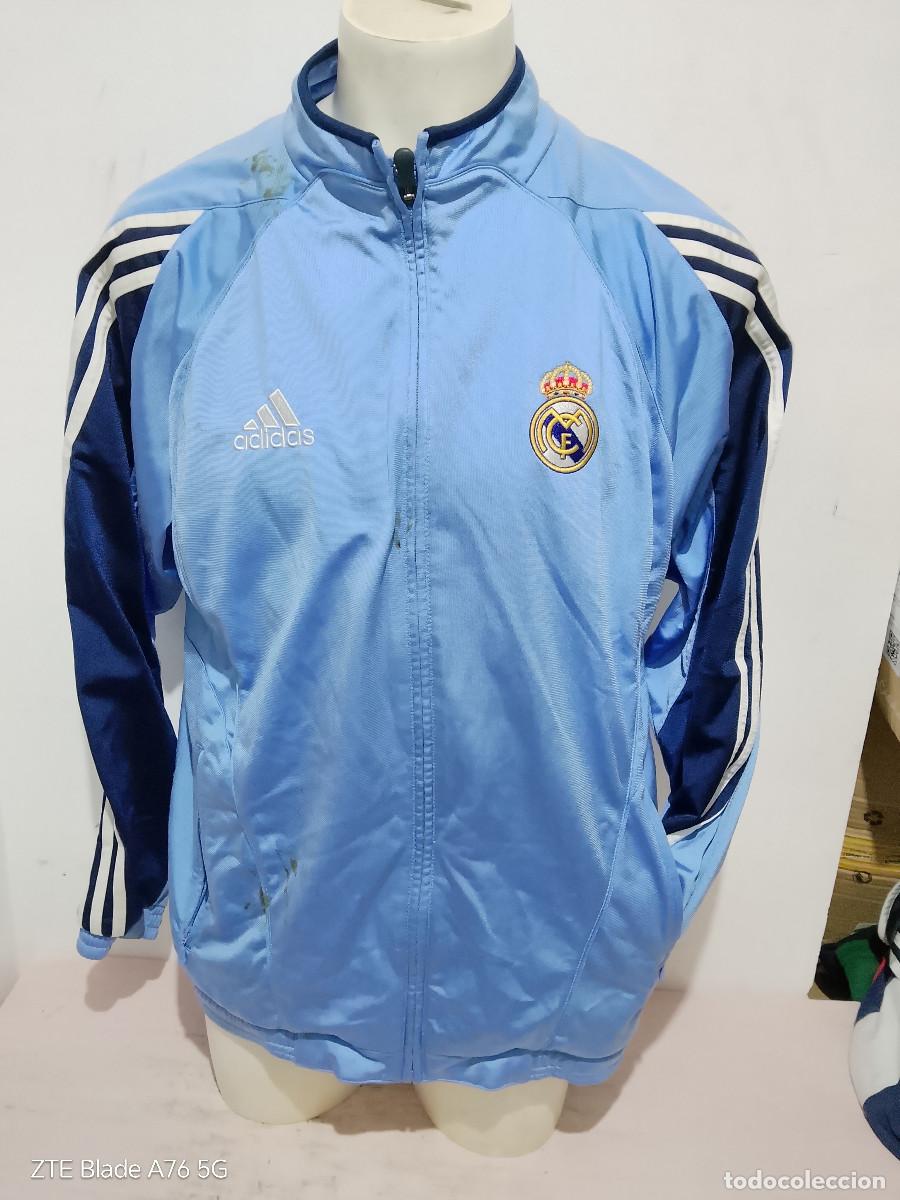 Coleccionismo deportivo: Real Madrid chaqueta futbol football jacket xl 62cts