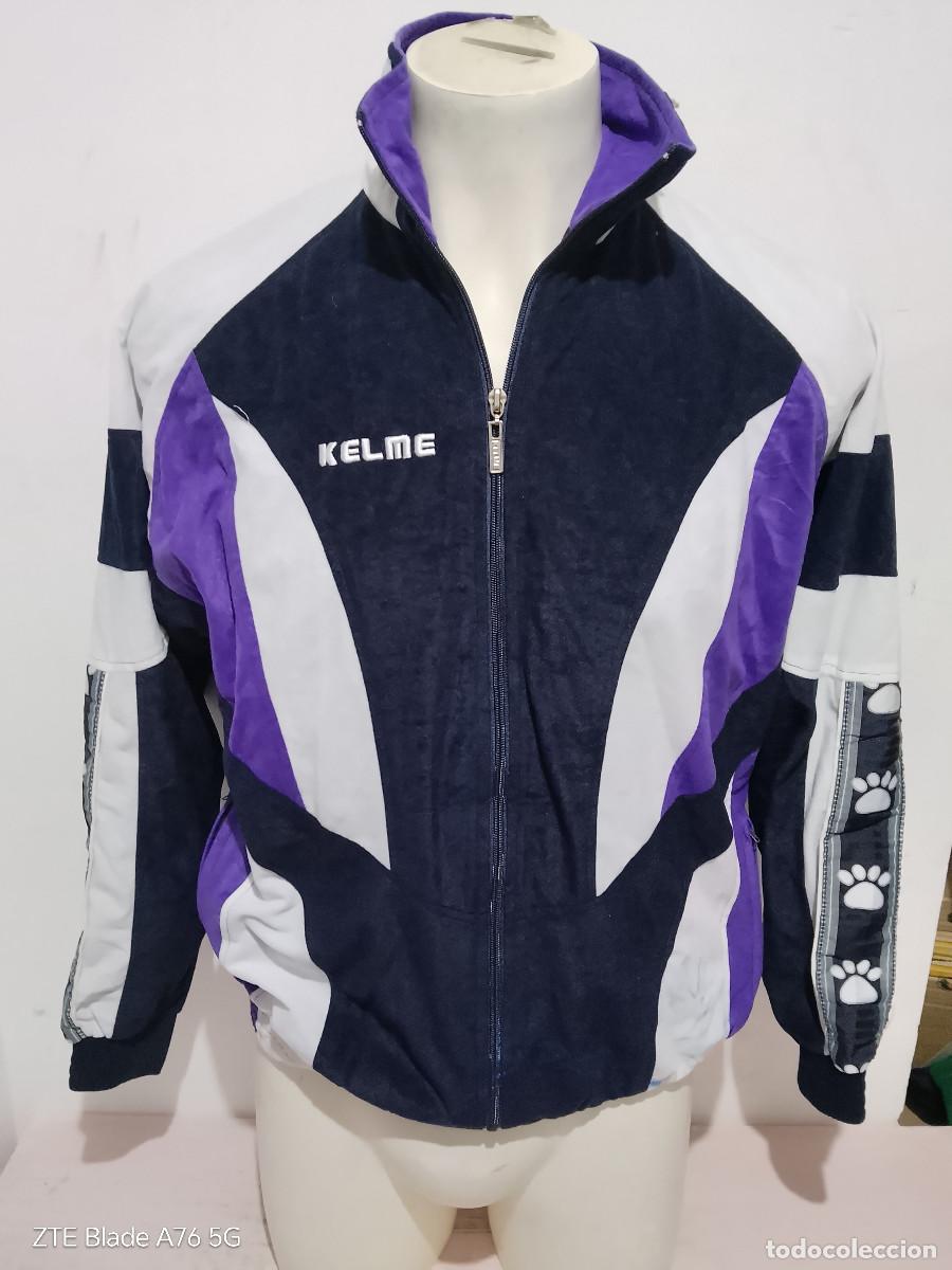 Coleccionismo deportivo: Real Madrid kelme 1997 chaqueta futbol football jacket L 58cts