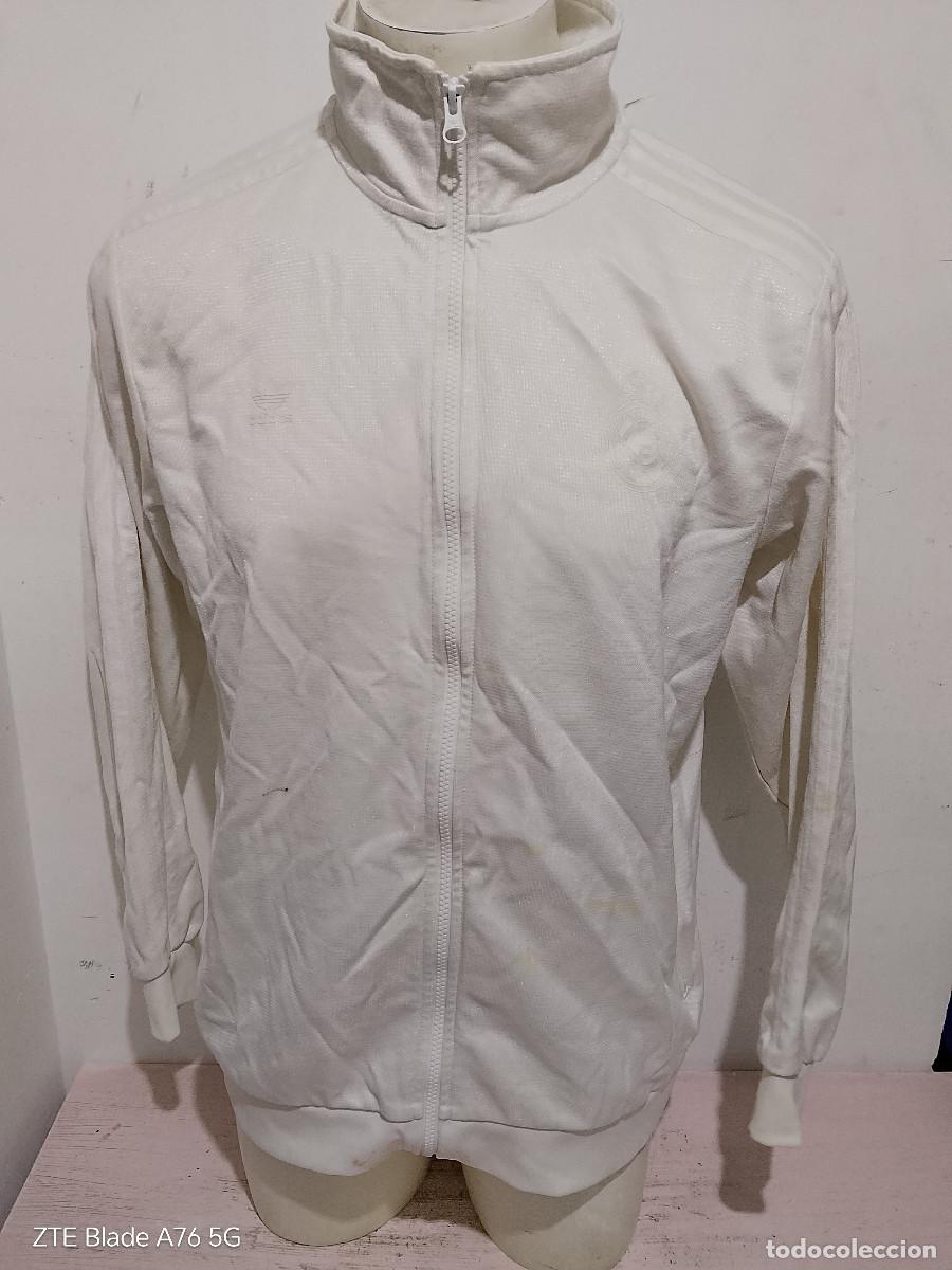 Coleccionismo deportivo: Real Madrid chaqueta futbol football jacket xl 56cts