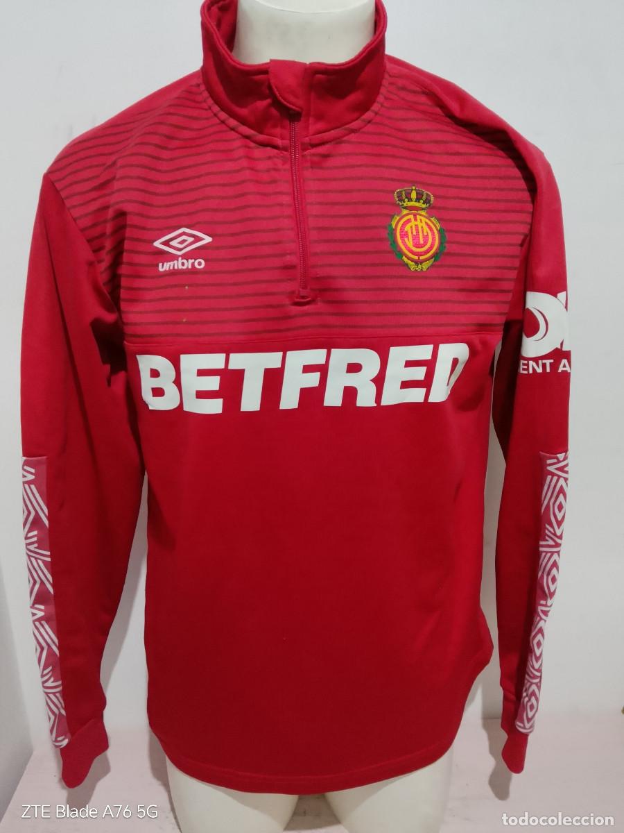 Coleccionismo deportivo: Real Mallorca jersey for players jugador sudadera match L 58cts