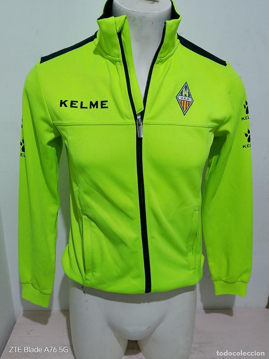 Coleccionismo deportivo: UE Sants chaqueta futbol catalunya football jacket barcelona xs 48cts