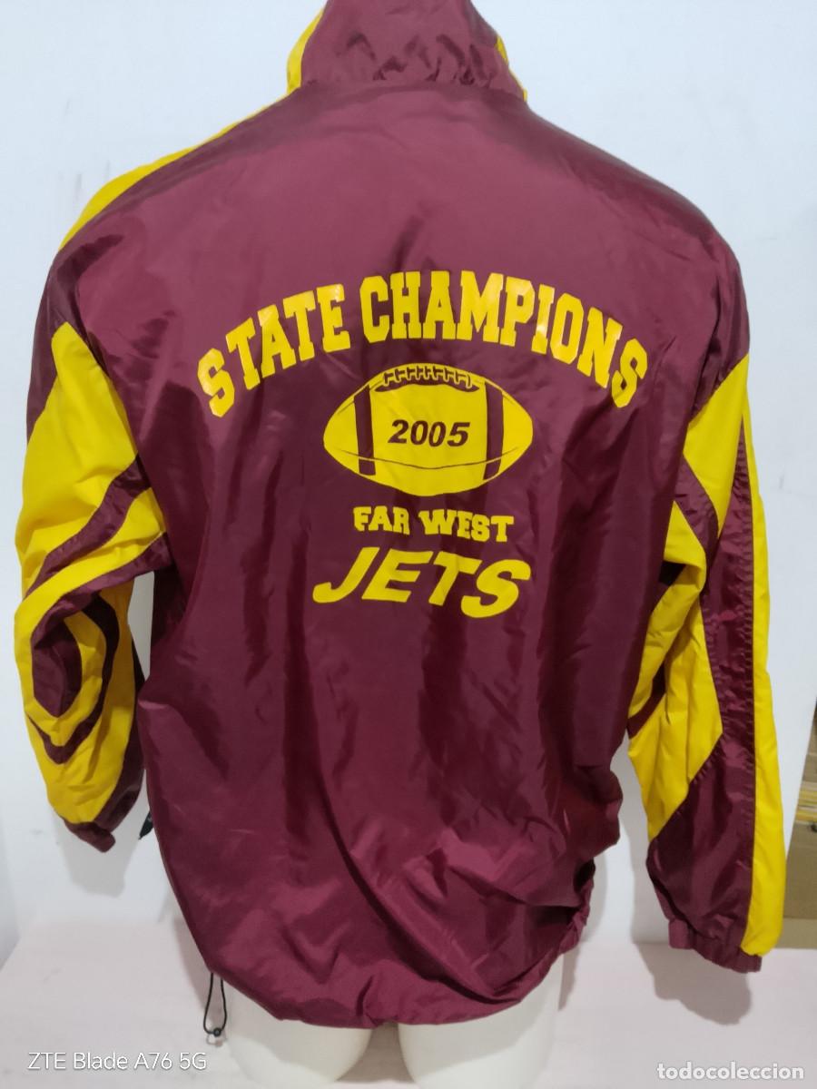 Coleccionismo deportivo: State Champions 2005 Far West Jets futbol americano football USA chaqueta jacket s-L 64cts