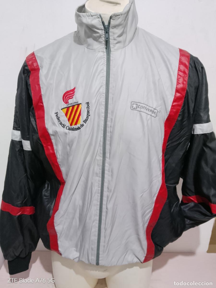 Coleccionismo deportivo: 1980 Catalunya Basketball seleccion basket basquet chaqueta jacket vintage L 62cts