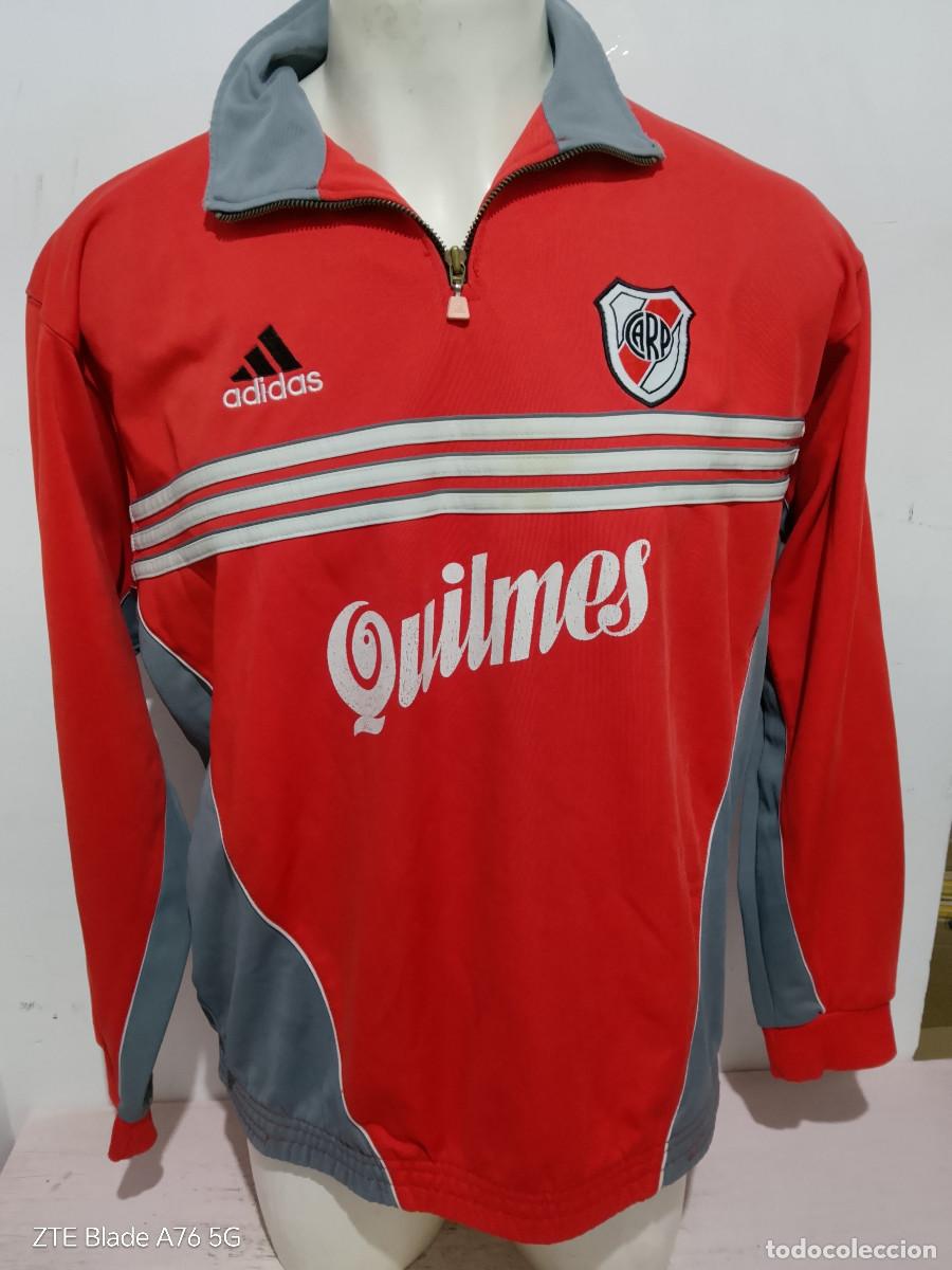 Coleccionismo deportivo: River Plate chaqueta futbol Argentina football jacket L 62cts