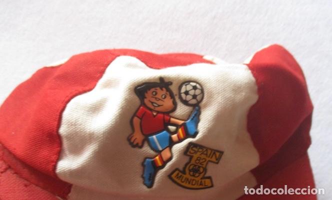 Coleccionismo deportivo: GORRA MUNDIAL ESPA&Ntilde;A 82 - Foto 2