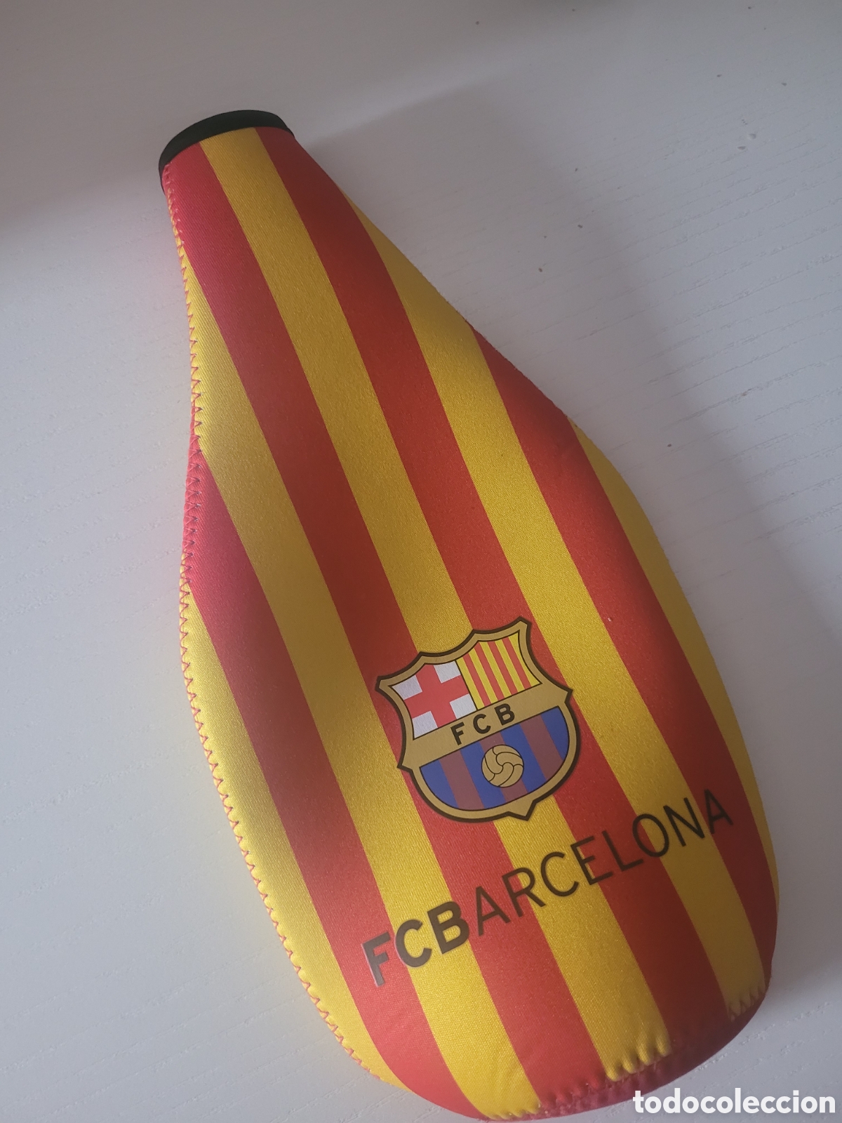 Coleccionismo deportivo: Funda para botellas del FCB - Foto 1