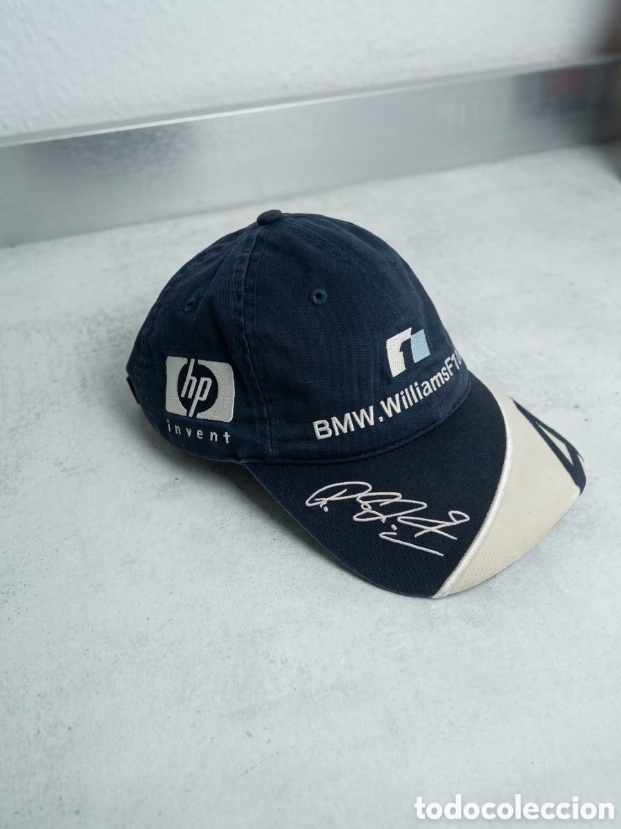 Coleccionismo deportivo: T&iacute;tulo Gorra BMW Williams F1 Team Vintage - Ralf Schumacher / Casquette Formule 1 Descripci&oacute;n Mixt