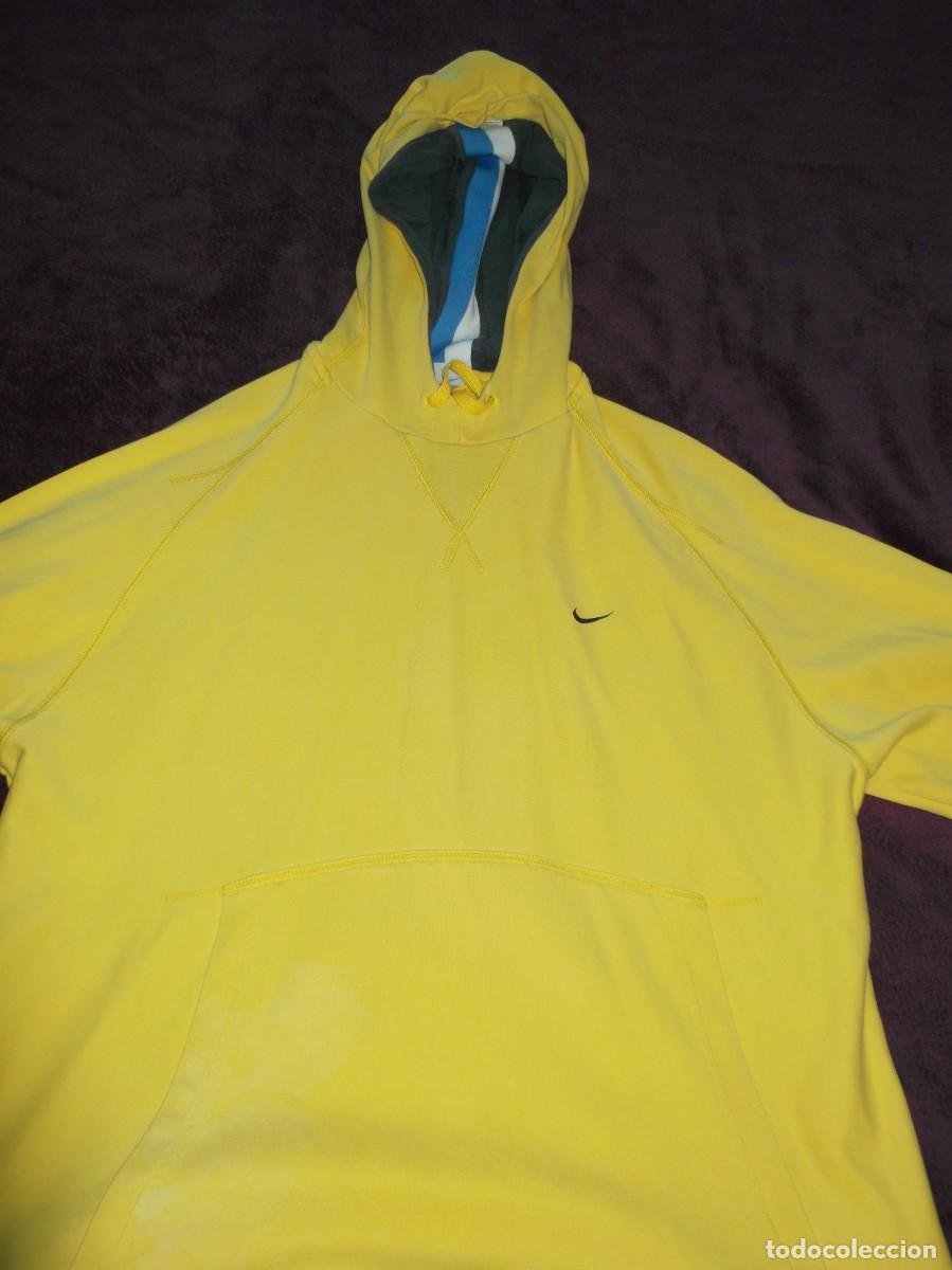 Coleccionismo deportivo: NIKE SUDADERA COLOR AMARILLO FORCE 1982