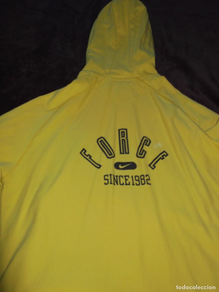 Coleccionismo deportivo: NIKE SUDADERA COLOR AMARILLO FORCE 1982 - Foto 2