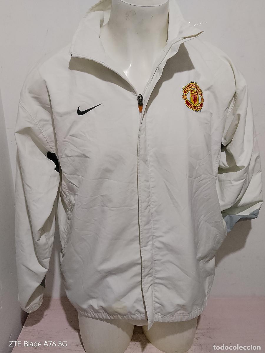 Sports collectibles: Manchester utd chaqueta futbol football jacket england premier league m 60cts
